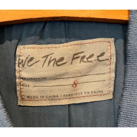 FREE PEOPLE Knock Out Siren Bomber Jacket Size Small - Picture 6 of 8